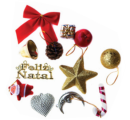 NATAL ENF.KIT P/ARVORE 10P&Ccedil;S NTA1107